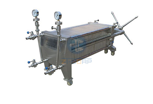 精細除菌板框式紙板精濾機