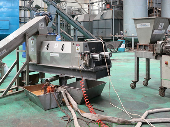 螺旋壓榨脫水機(jī)客戶案例