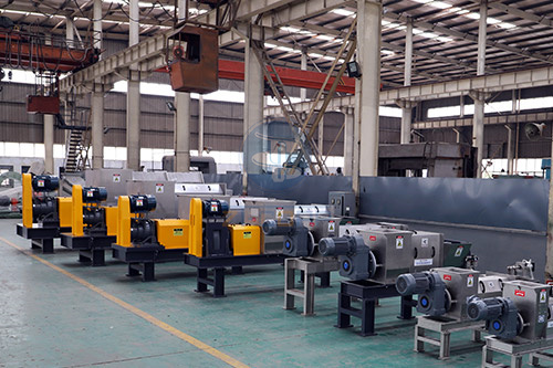 壓榨脫水機工作過程