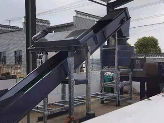 江蘇尾菜處理設(shè)備項(xiàng)目案例