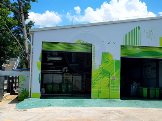 餐廚垃圾預(yù)處理一體機(jī)案例