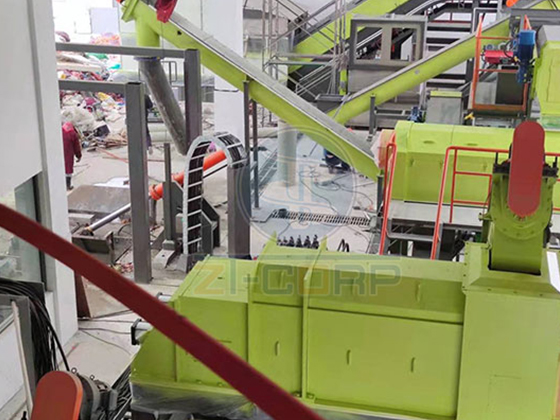 廚余垃圾預(yù)處理生產(chǎn)線案例