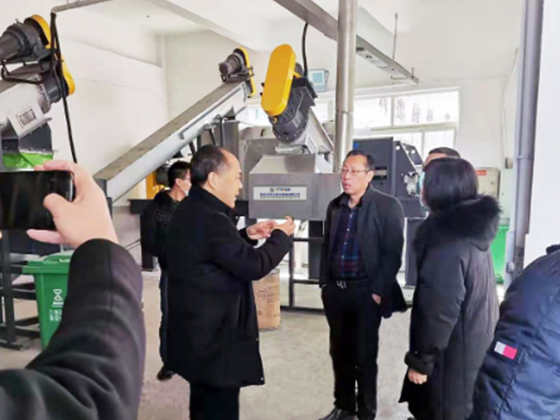 餐廚垃圾資源化項目現(xiàn)場