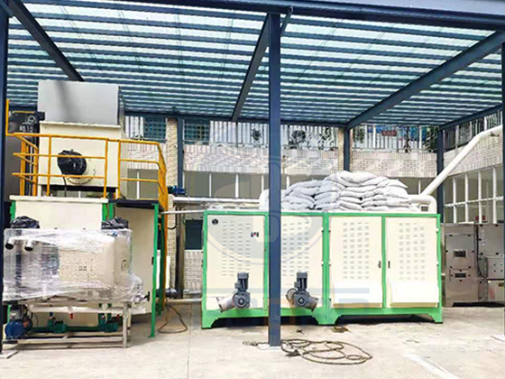 農(nóng)貿(mào)菜市場垃圾一體化濕垃圾處理設(shè)備案例