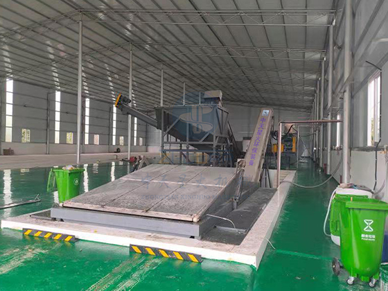 廚余垃圾處理現(xiàn)場