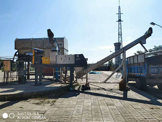 格柵機配套螺旋擠壓機